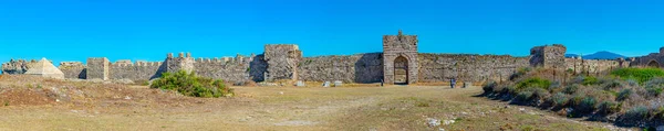 Castillo Methoni Grecia Durante Día Soleado — Foto de Stock