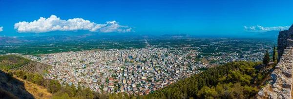 Панорама Грецького Міста Аргос — стокове фото