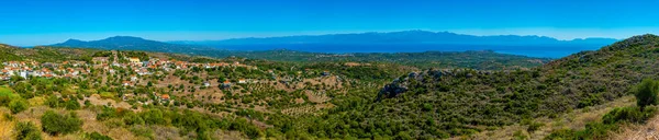 Blick Auf Das Griechische Dorf Chrisokellaria Griechenland — Stockfoto