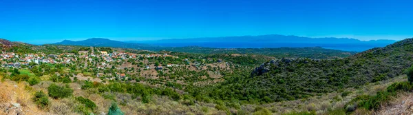 Πανόραμα Άποψη Του Ελληνικού Χωριού Χρυσοκελάρια Στην Ελλάδα — Φωτογραφία Αρχείου