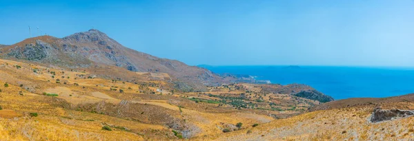 Campo Montañoso Isla Griega Creta —  Fotos de Stock