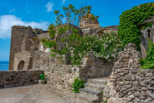 Stock image Inner structures of the Castello Aragonese at the Italian island Ischia.