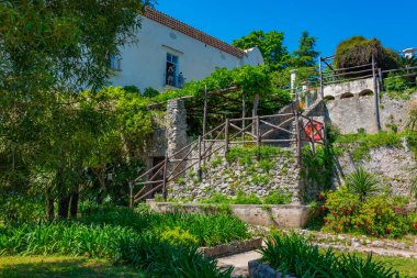 Villa Rufolo İtalyan kasabası Ravello 'da.