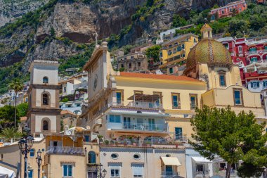 Chiesa di Santa Maria Assunta Kilisesi Positano, İtalya.