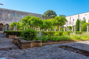 Napoli, İtalya 'da Santa Chiara Manastırı.