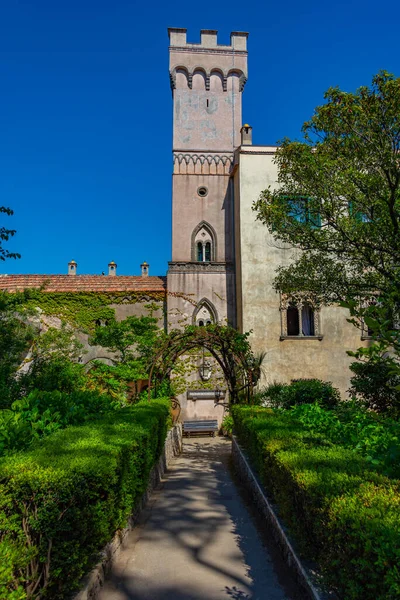 Villa Cimbrone Olasz Ravello Városban — Stock Fotó