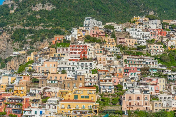 Вид Місто Позітано Італії — стокове фото