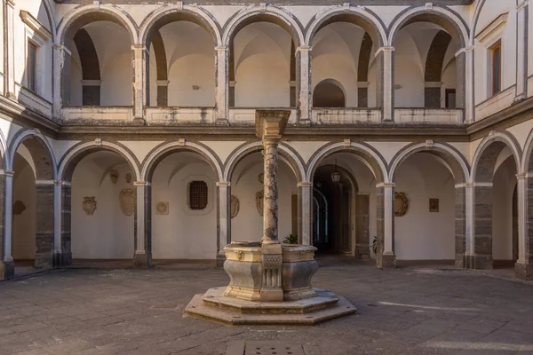 Certosa Και Μουσείο Του San Martino Στη Νάπολη Ιταλία — Φωτογραφία Αρχείου