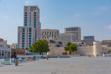 Doha 'daki Al Koot Kalesi, Katar.