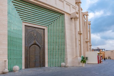 Katara 'nın Doha, Katar' daki kültürel köy manzarası.