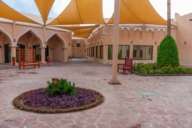 Katara 'nın Doha, Katar' daki kültürel köy manzarası.