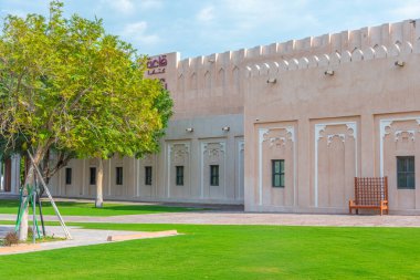 Katara 'nın Doha, Katar' daki kültürel köy manzarası.