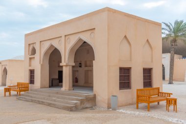Şeyh Abdulla bin Jassim Al-Thani sarayı Doha 'daki Katar Ulusal Müzesi' nde..