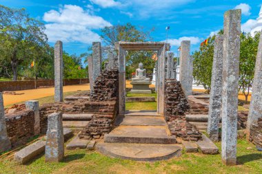 Anuradhapura, Sri Lanka 'daki Thuparamaya Resim Evi.
