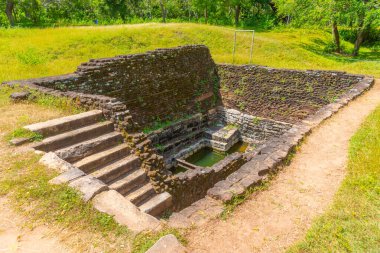 Anuradhapura, Sri Lanka 'da Ratnaprasada harabeleri.