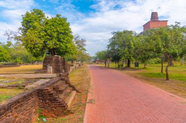 Sri Lanka 'daki Anuradhapura kalıntıları.