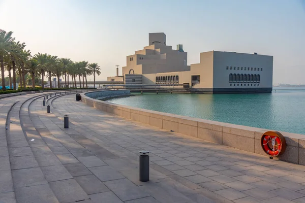 Μουσείο Ισλαμικής Τέχνης Στην Ντόχα Κατάρ — Φωτογραφία Αρχείου
