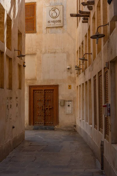 Edifici Arabi Tradizionali Souq Waqif Doha Qatar — Foto Stock