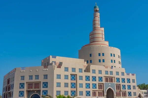 stock image Fanar Masjid mosque in Doha, Qatar.