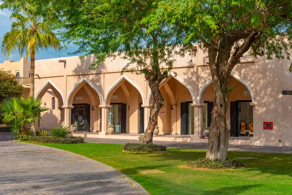 Veduta Del Villaggio Culturale Katara Doha Qatar — Foto Stock