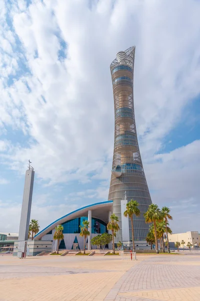 Torre Antorcha Doha Qatar —  Fotos de Stock