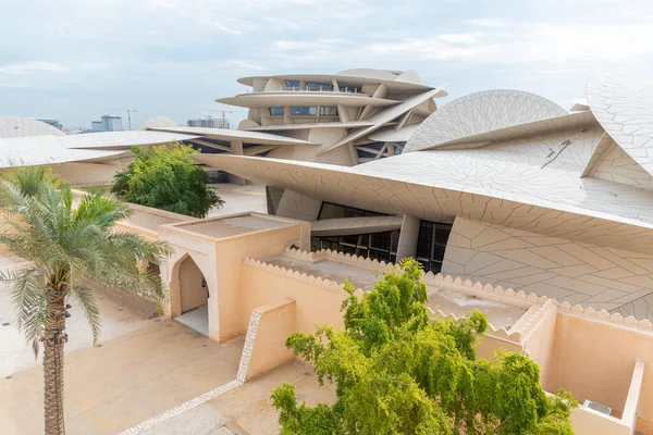 Doha Daki Ulusal Katar Müzesi — Stok fotoğraf