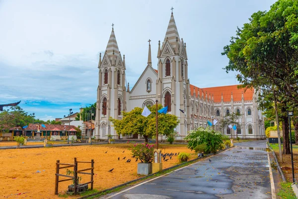Vista Iglesia San Sebastián Negombo Sri Lanka — Foto de Stock