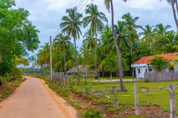 Carretera Aldea Kudawa Sri Lanka —  Fotos de Stock