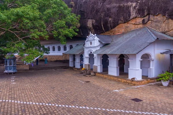 stock image Dambulla Cave Temple Complex in Sri Lanka.