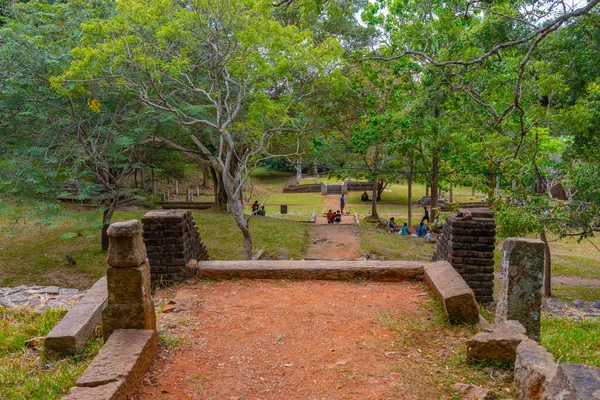 Ruínas Antigas Sítio Budista Mihintale Sri Lanka — Fotografia de Stock