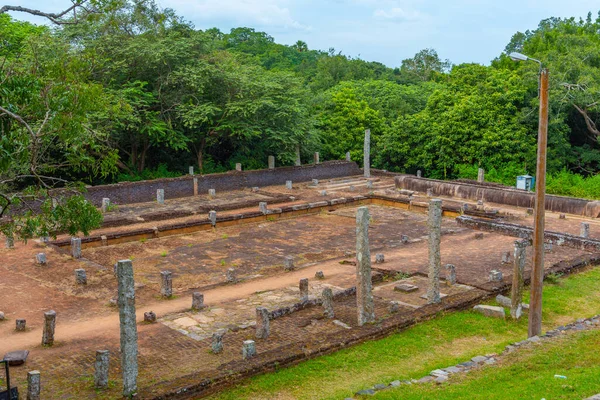 Réfectoire Site Bouddhiste Mihintale Sri Lanka — Photo