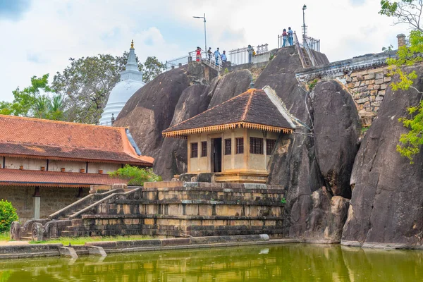 Храм Исурумуния Раджамаха Вихарайя Возле Анурадхапуры Шри Ланке — стоковое фото