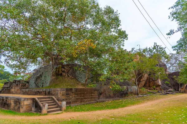 Anuradhapura Yakınlarındaki Sri Lanka Daki Isurumuniya Rajamaha Viharaya Tapınağı — Stok fotoğraf