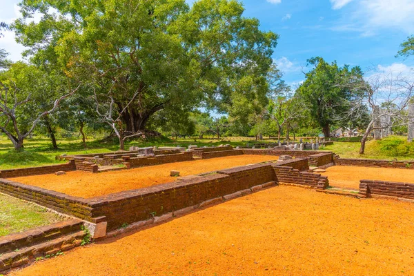 Ruïnes Van Koninklijk Paleis Het Oude Anuradhapura Sri Lanka — Stockfoto