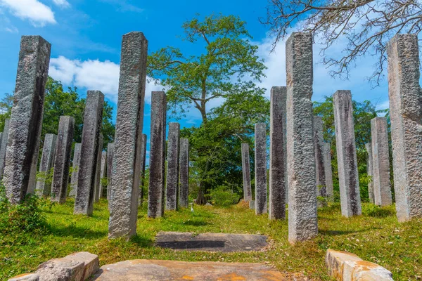 Ruines Ratnaprasada Anuradhapura Sri Lanka — Photo