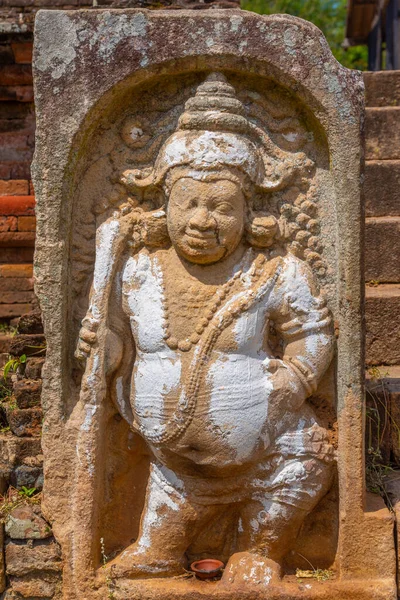 Ancient carving at Anuradhapura cultural sight in Sri lanka.