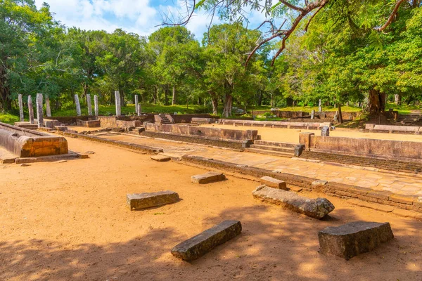 Anuradhapura Sri Lanka Ratnaprasada Harabeleri — Stok fotoğraf