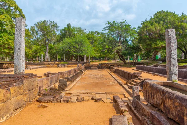 Ruines Ratnaprasada Anuradhapura Sri Lanka — Photo