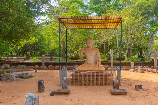 Statue Samadhi Buddha Anuradhapura Sri Lanka — Stock Photo, Image