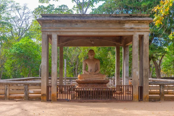 stock image Statue of Samadhi buddha at Anuradhapura at Sri Lanka.