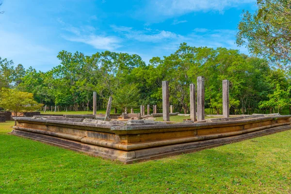 Ruinas Ratnaprasada Anuradhapura Sri Lanka —  Fotos de Stock