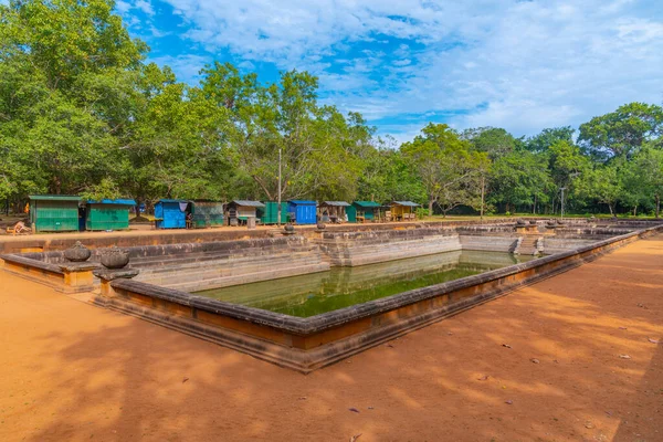 Kuttam Pokuna Lago Duplo Annuradhapura Sri Lanka — Fotografia de Stock