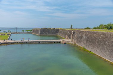 Jaffna, Sri Lanka 'daki eski askeri kale..