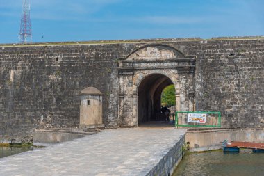 Jaffna, Sri Lanka 'daki eski askeri kale..