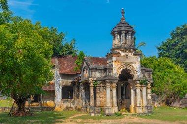 Kral Sangiliyan 'ın Bakanının Jaffna, Sri Lanka' daki konutunun kalıntıları.