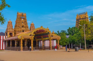 Jaffna, Sri Lanka 'da Nallur Kandaswamy Kovil.