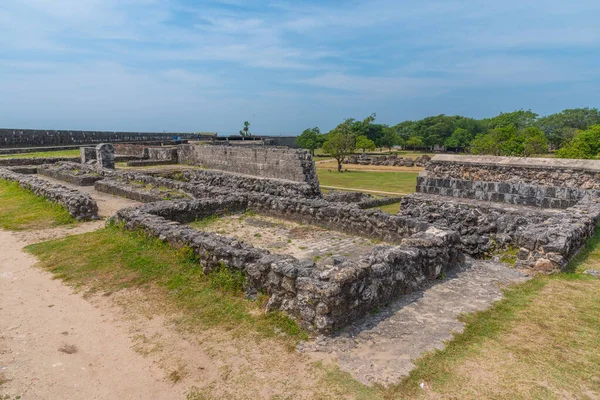 stock image Old military fortress in Jaffna, Sri Lanka.