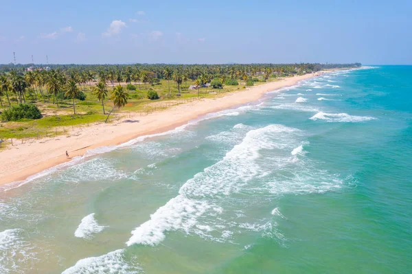 Vista Aérea Playa Nilaveli Sri Lanka —  Fotos de Stock