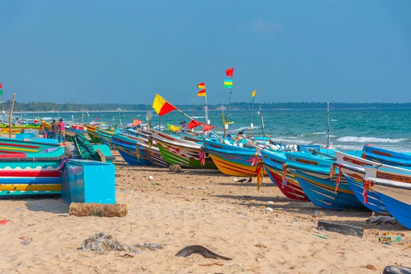 Barcos Pesca Trincomalee Sri Lanka — Foto de Stock