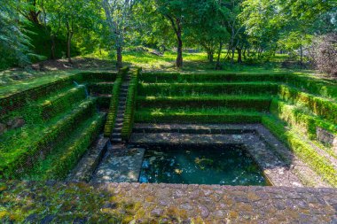 Polonnaruwa, Sri Lanka 'daki Alahana Pirivena Gölü.